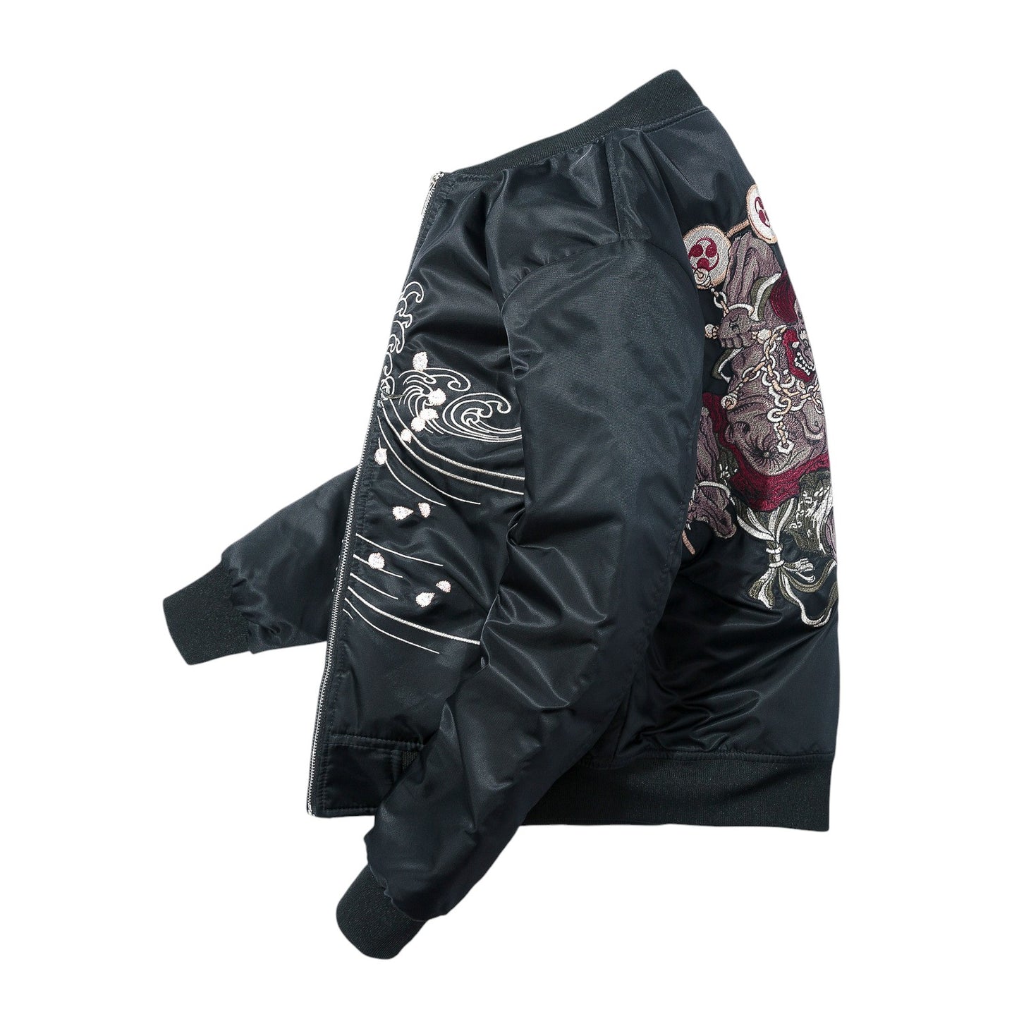 Embroidered Bomber Jacket