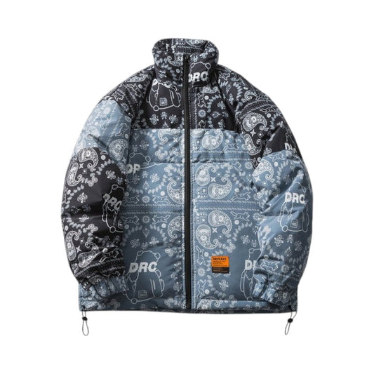 Paisley Puffer Jacket