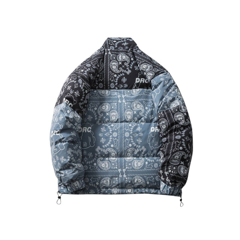 Paisley Puffer Jacket