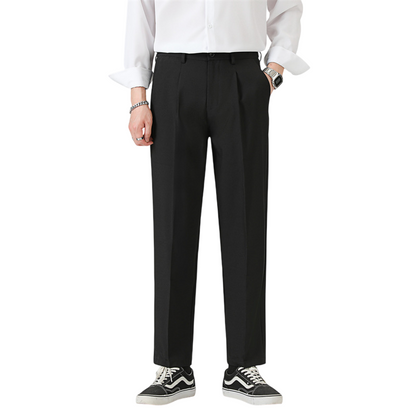 Business Casual Ice Silk Trousers