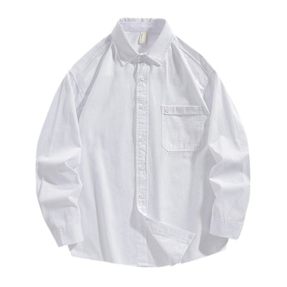 American-style Long-sleeved Shirt