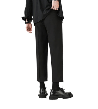 Business Casual Ice Silk Trousers